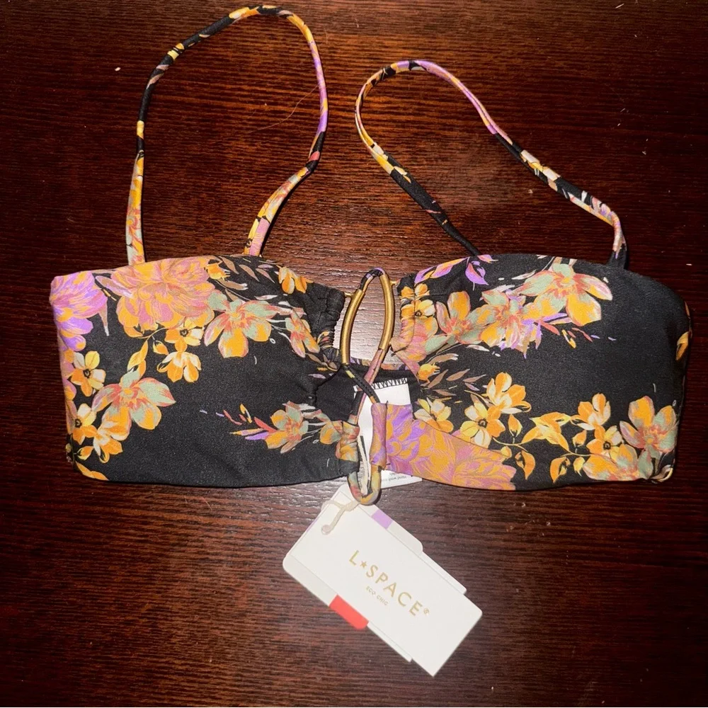 L*SPACE Byron Bay multicolor bikini Top